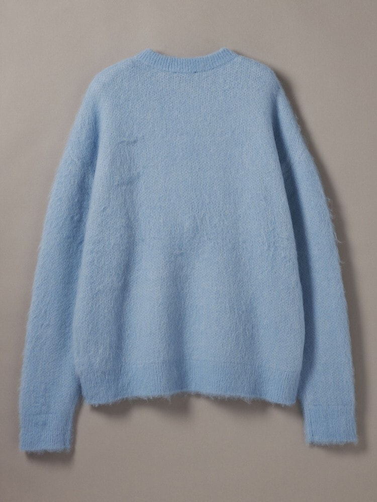 ニット - アルパカロングスリーブクルーネックニット | カルバン