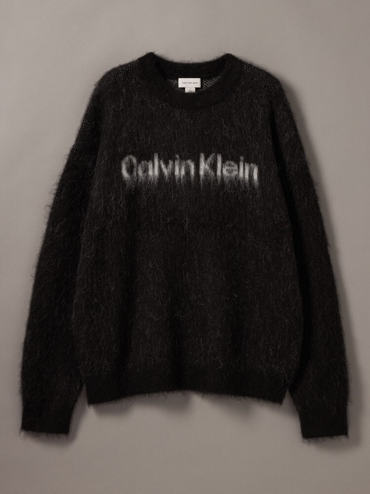 ニット - アルパカロングスリーブクルーネックニット | カルバン