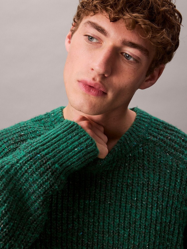 AAA 日高光啓 着用 カルバンクラインジーンズ ニット Mサイズ AAA 日