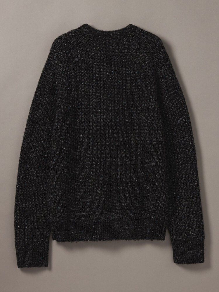 ニット - ロングスリーブラグランクルーネックセーター | カルバン