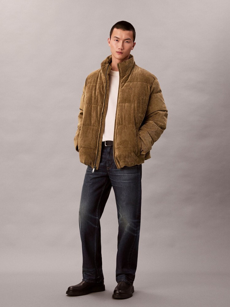 パッファジャケット - コーデュロイパッファジャケット | カルバン