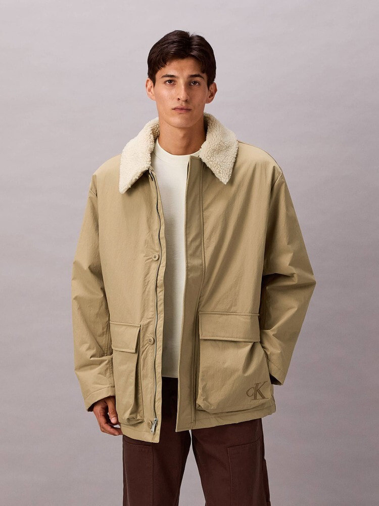 ジャケット - ファーカラージャケット | カルバン・クライン 公式