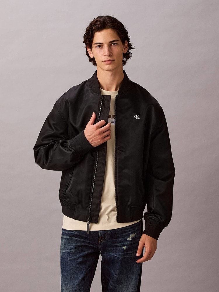   Jeans カバーオール ダークグレー ck ブルゾン Calvin Klein Jeans カバーオール ダークグレー ck ブルゾン
