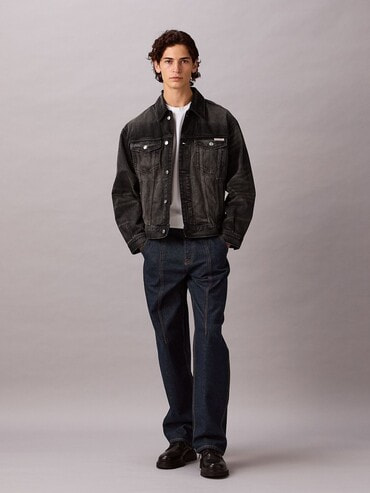 Wide Leg]ジーンズ(デニムパンツ) - ローライズワイドレッグ