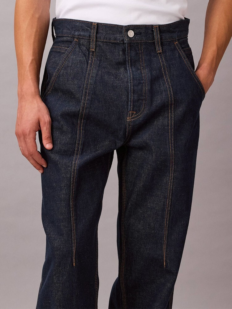 カルバンクラインジーンズ　刻印 パッチロゴ　ブラックデニムハーフパンツ　W25. 商品一覧 | カルバン・クライン 公式オンラインストア