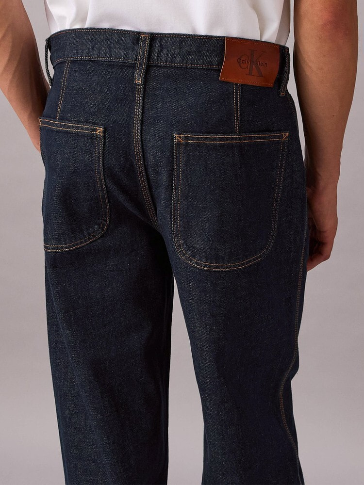 Wide Leg]ジーンズ(デニムパンツ) - ローライズワイドレッグジーンズ