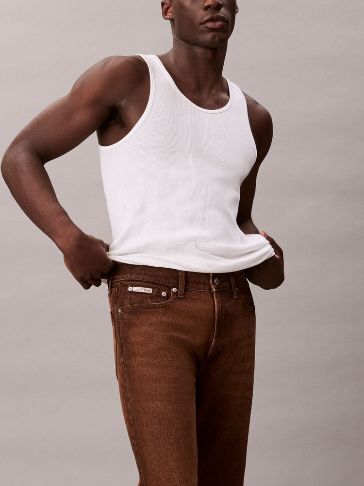 (希少) カルバンクライン ペッカリー レザーパンツ W31 革パン 革パンツ スリム レザーパンツ｜カドヤ公式オンラインショップ