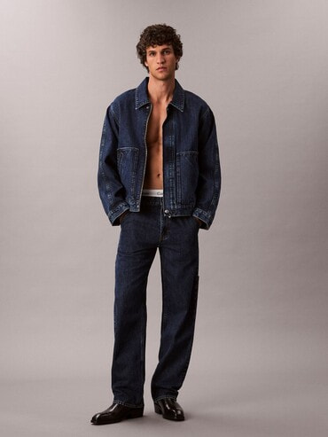 【関税込み】Filippa K デニムジャケット Relaxed Jean Jacket - Washed Mid Blue | Filippa K