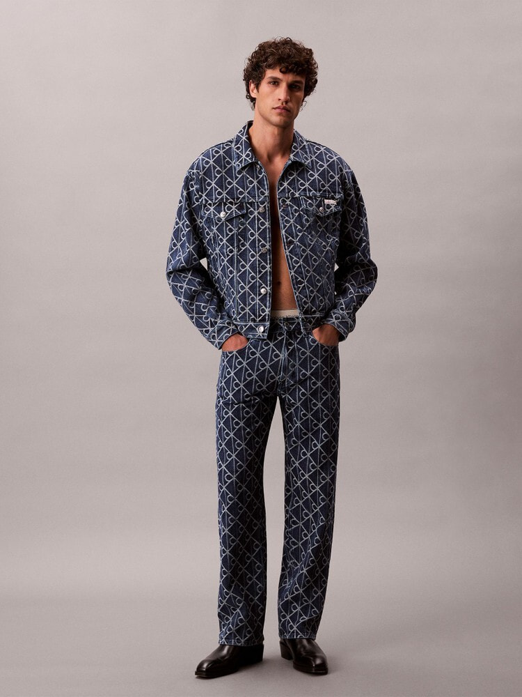 【USA製❗️】  Jeans カルバンクライン ジーンズ Calvin Klein (カルバンクライン) ダメージ加工 ジップフライ