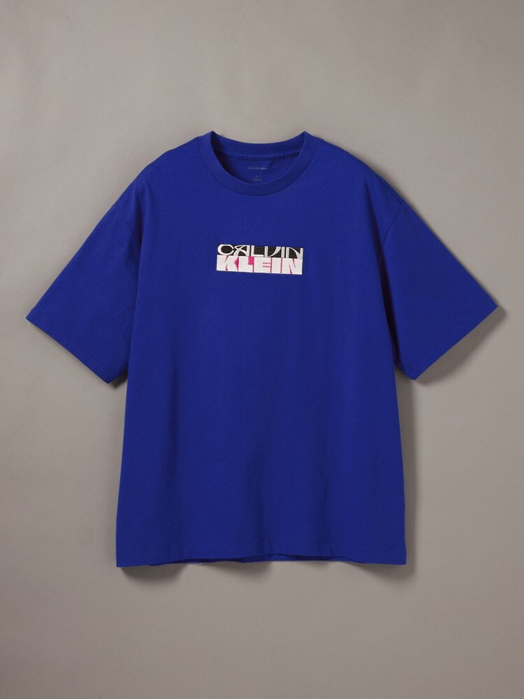ARCHIVIO ロゴ Tシャツ 青 Tシャツ - 16SショートスリーブTシャツ | カルバン・クライン 公式