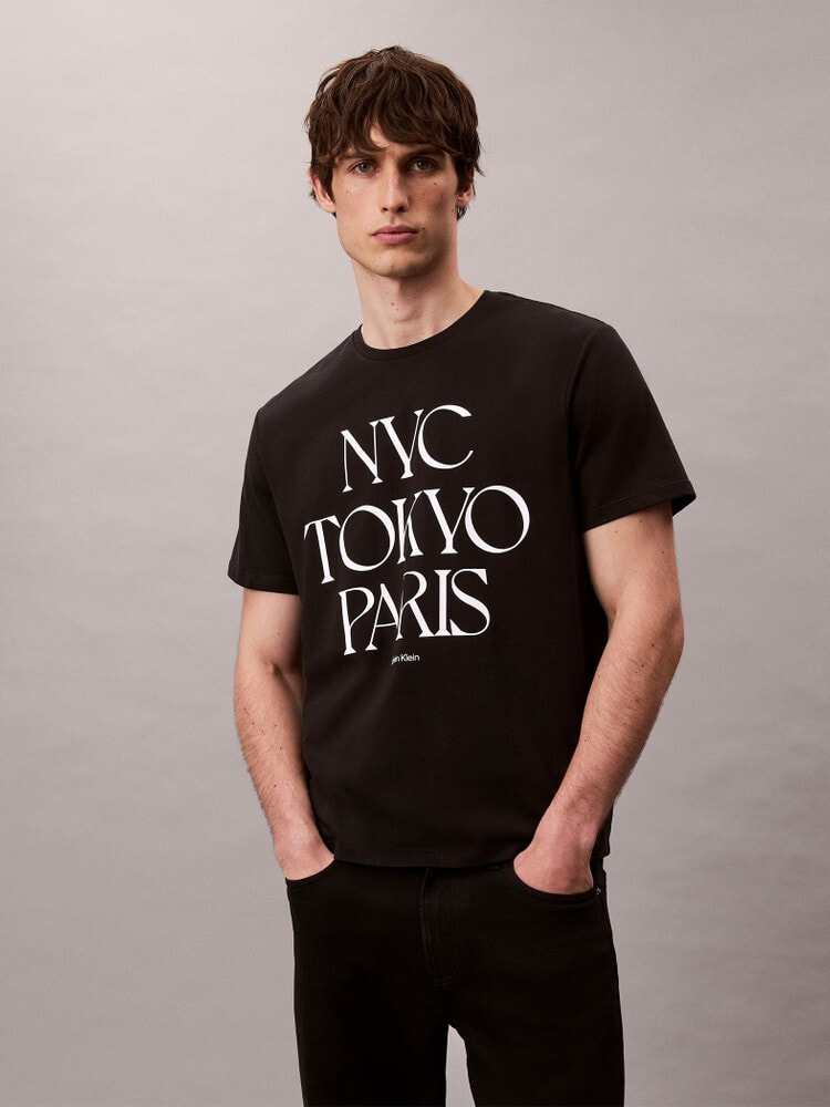Tシャツ - 20SフラッグショップシティTシャツ | カルバン・クライン