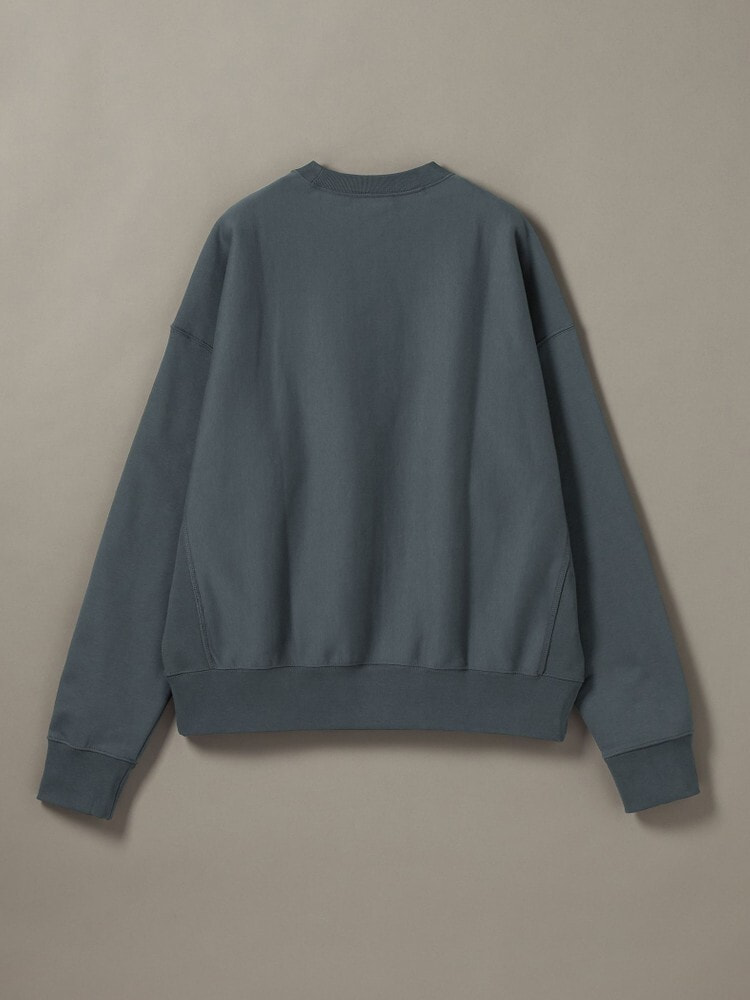 スウェット - プレミアムテリーカラーモノグラムクルーネック