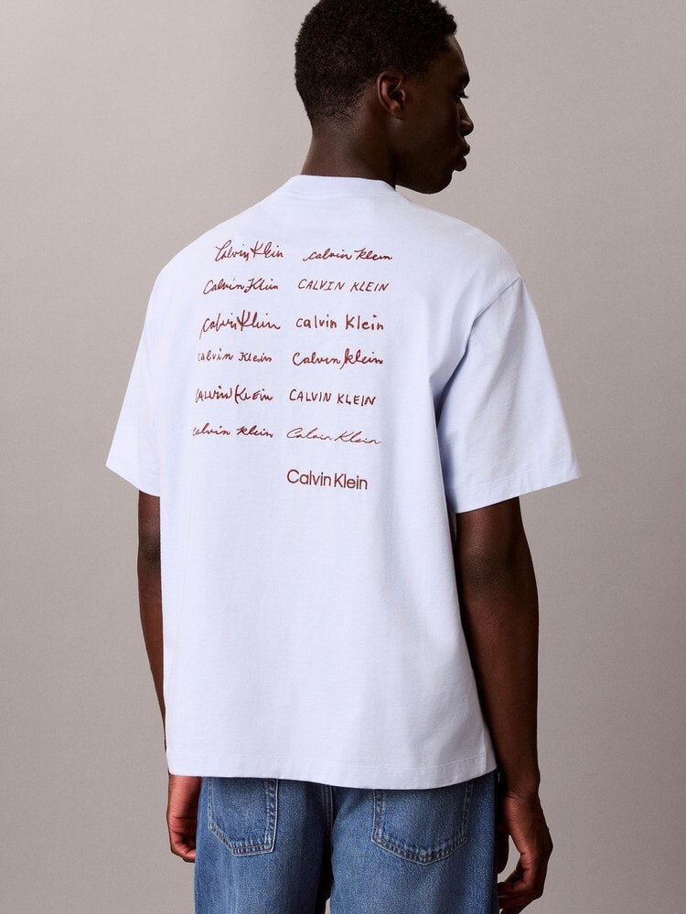 Tシャツ - エンブロイダリーロゴフォント グラフィックTシャツ 26