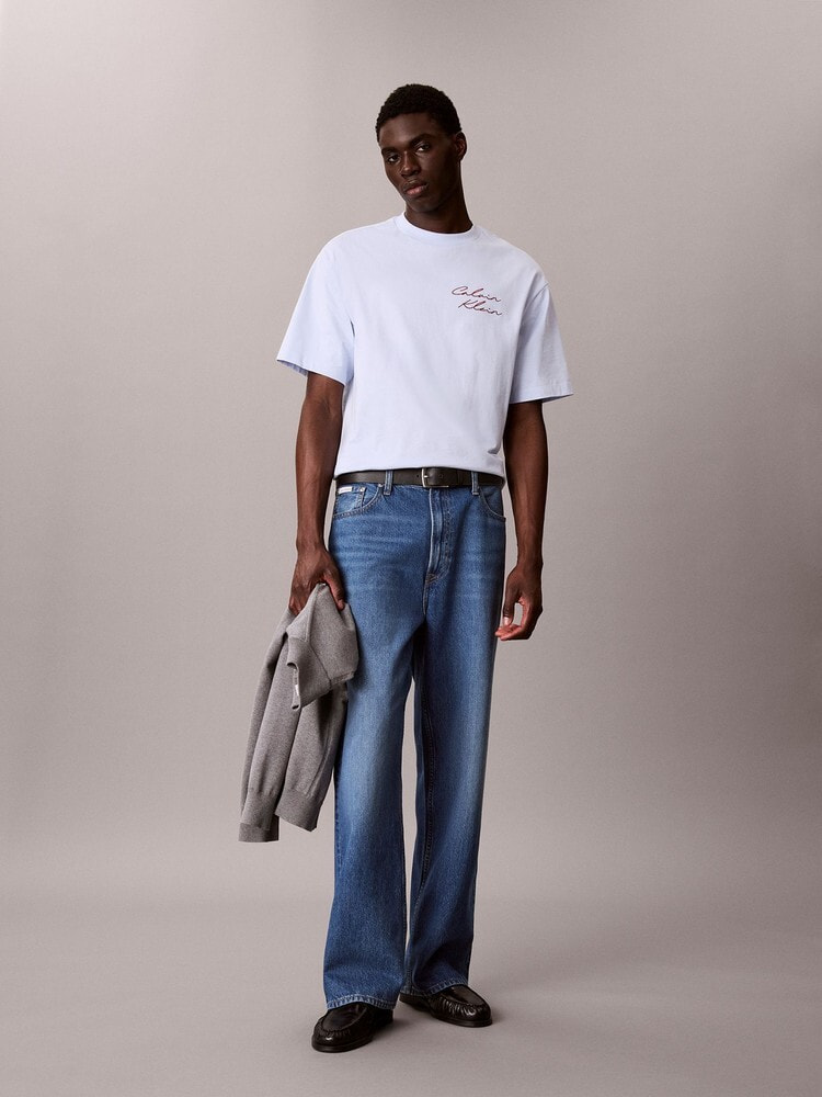 Tシャツ - エンブロイダリーロゴフォント グラフィックTシャツ 27