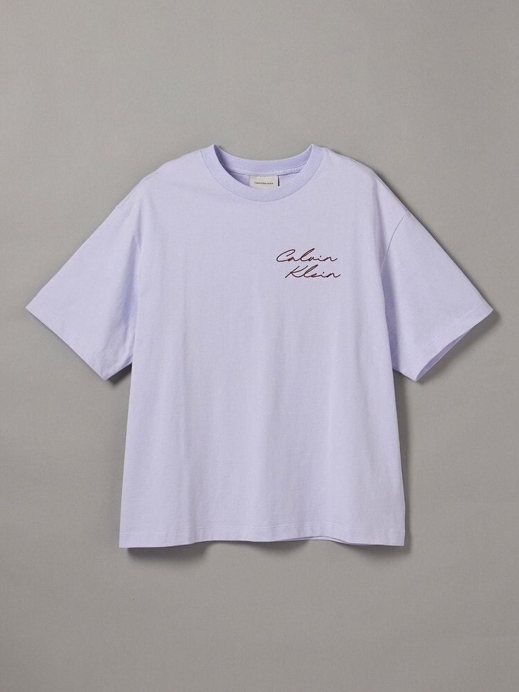 Tシャツ - エンブロイダリーロゴフォント グラフィックTシャツ 28