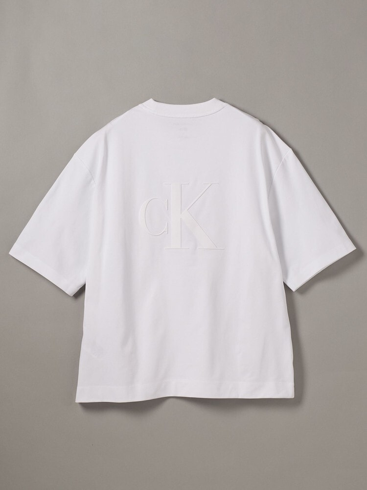 カルバンクラインTシャツとラルフローレンスゥェット Tシャツ - リラックスピケエンボスTシャツ | カルバン・クライン 公式