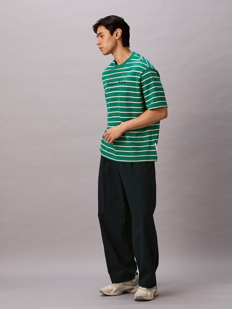 Tシャツ - ショートスリーブボーダーロゴTシャツ 3