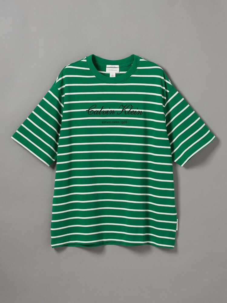 Tシャツ - ショートスリーブボーダーロゴTシャツ 6