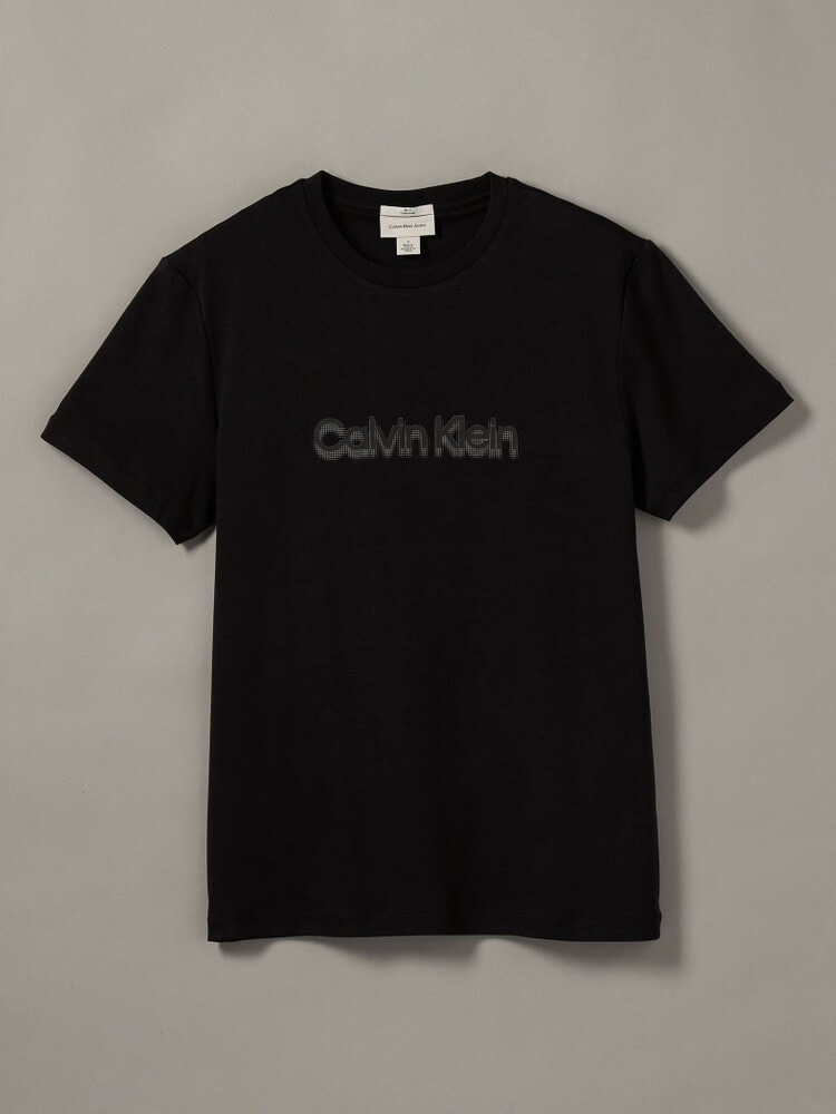 Tシャツ - ショートスリーブスリムインターロックグラフィックTシャツ