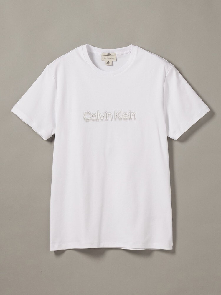 Tシャツ - ショートスリーブスリムインターロックグラフィックTシャツ