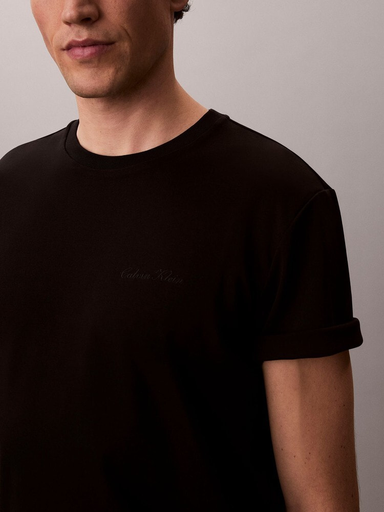 Tシャツ - レギュラーフィットインターロックスクリプトTシャツ 4