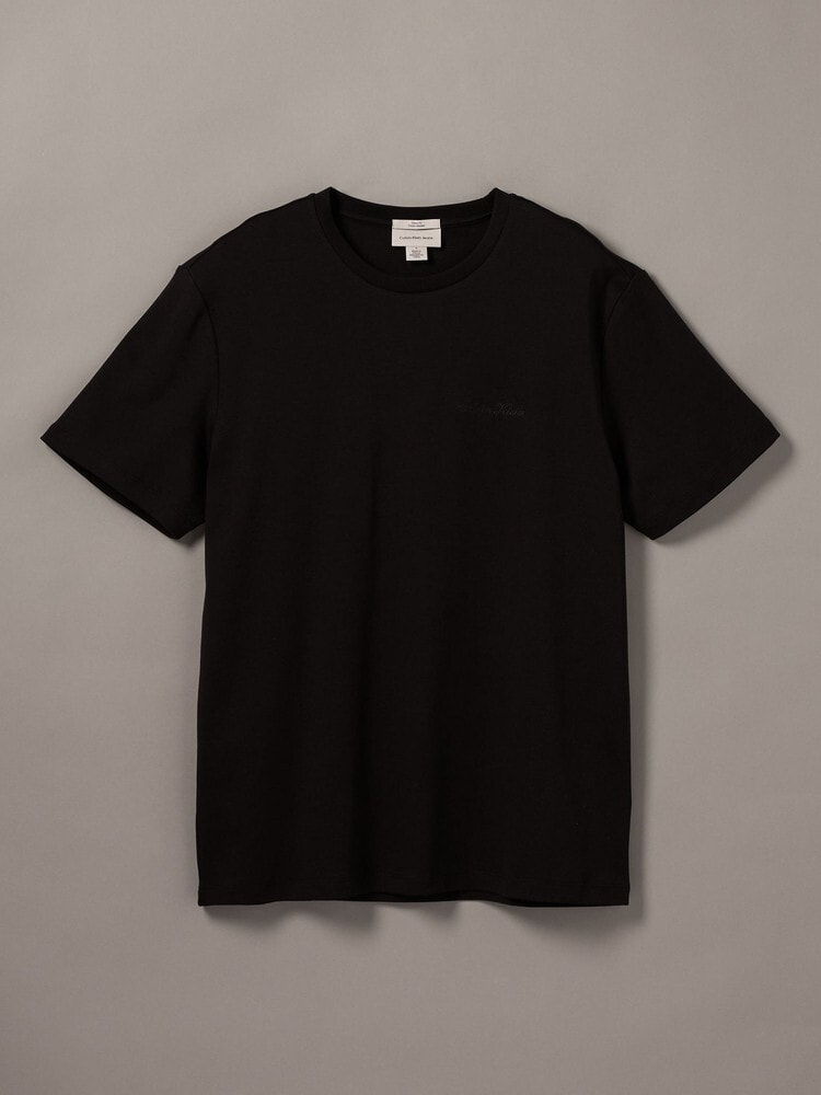 Tシャツ - レギュラーフィットインターロックスクリプトTシャツ 7