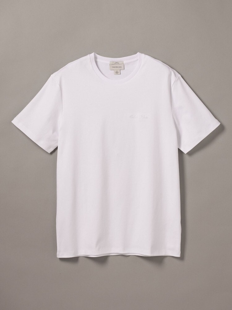 Tシャツ - レギュラーフィットインターロックスクリプトTシャツ 14