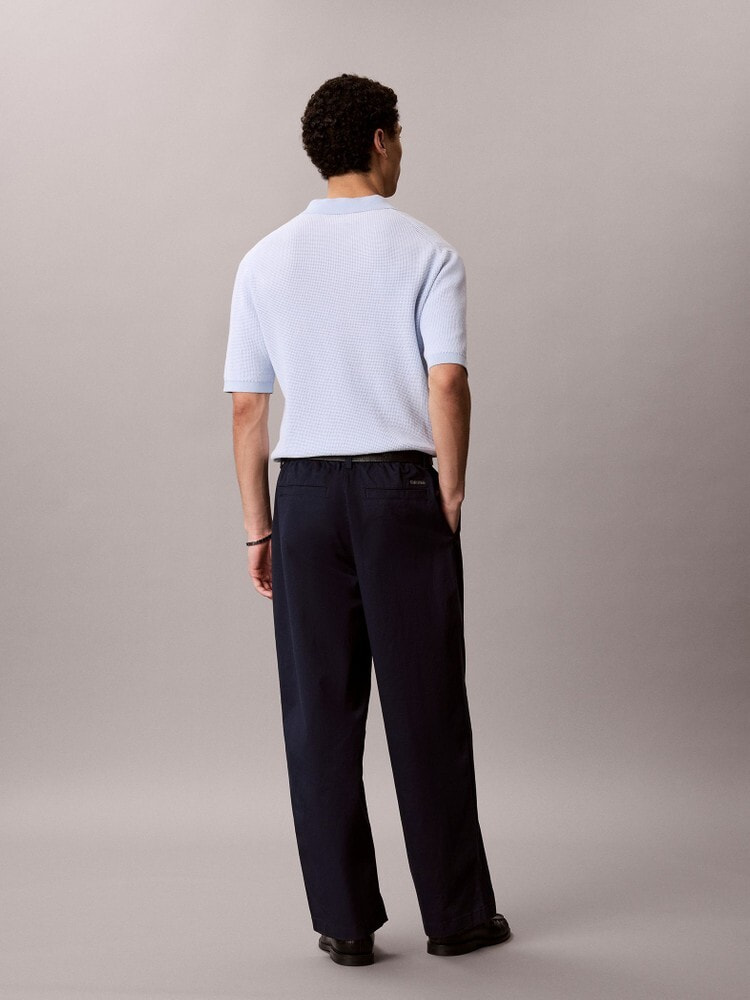 パンツ - ウォッシュドコンフォートコットンパンツ 4