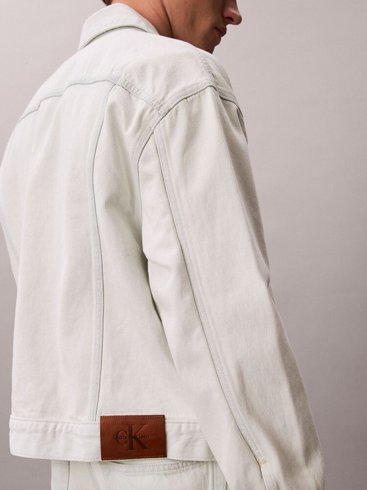 デニムジャケット - 90s ブリーチトラッカージャケット | カルバン