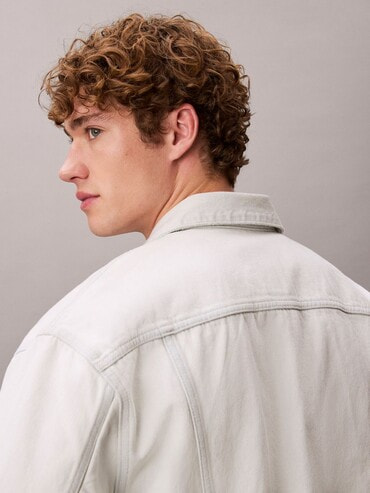 デニムジャケット - 90s ブリーチトラッカージャケット | カルバン