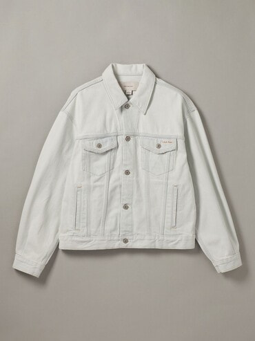 デニムジャケット - 90s ブリーチトラッカージャケット | カルバン