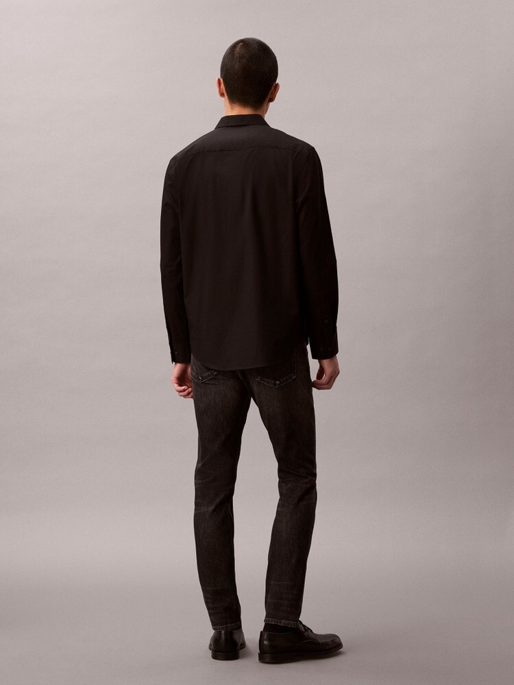 [Slim Tapered / 37.5 Denim Technology]ジーンズ(デニムパンツ) - スリムテーパードブラックジーンズ 4