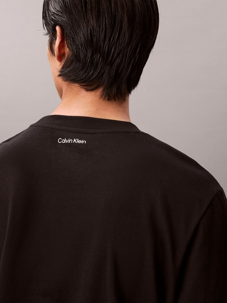 Tシャツ - スクリプトロゴグラフィッククラシックTシャツ 5