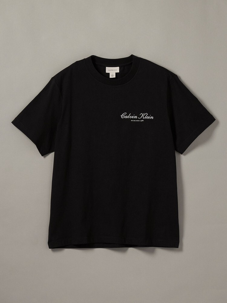 Tシャツ - スクリプトロゴグラフィッククラシックTシャツ | カルバン