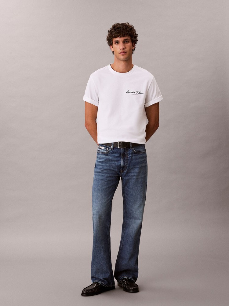 Tシャツ - スクリプトロゴグラフィッククラシックTシャツ 14