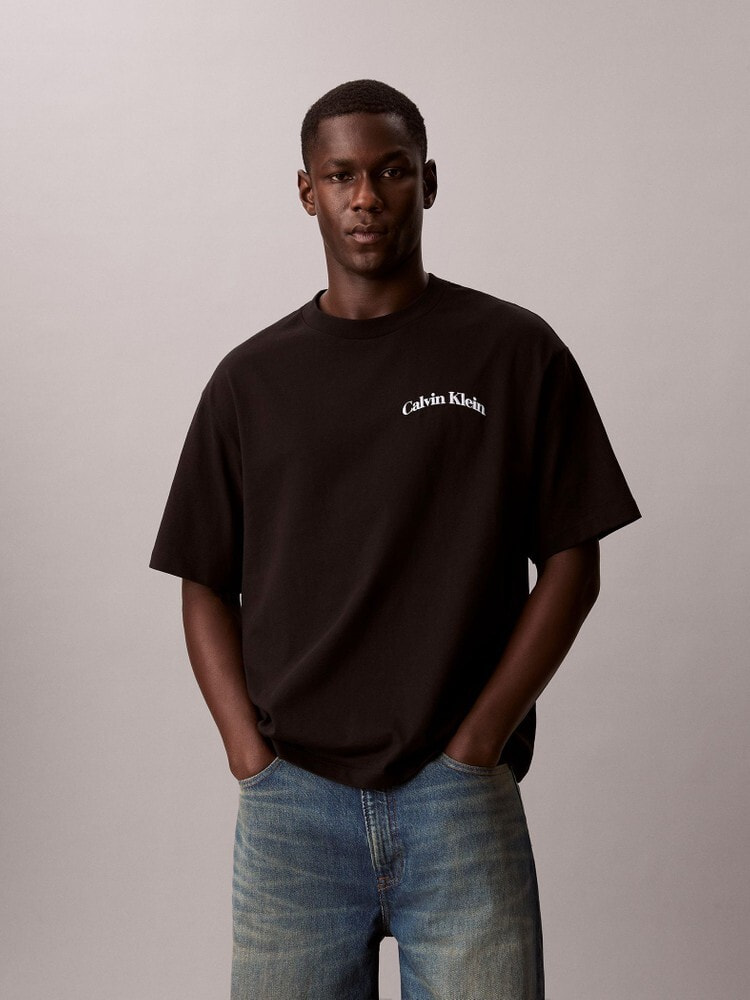 Tシャツ - ショートスリーブリラックス16Sフロント/バックTシャツ