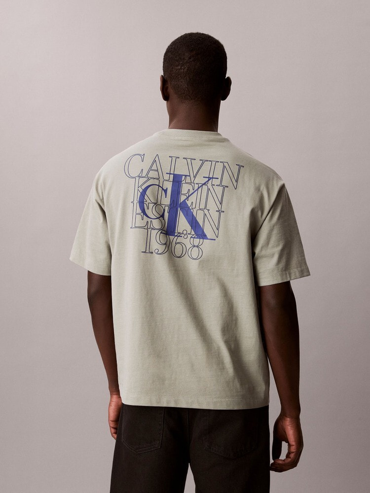 Tシャツ - ショートスリーブリラックス16SオーバーレイロゴTシャツ