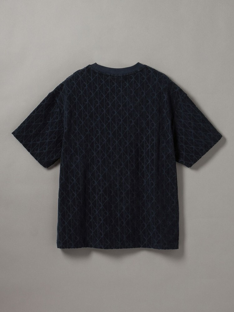 Tシャツ - ショートスリーブエンボスロゴタオルテリーTシャツ 8