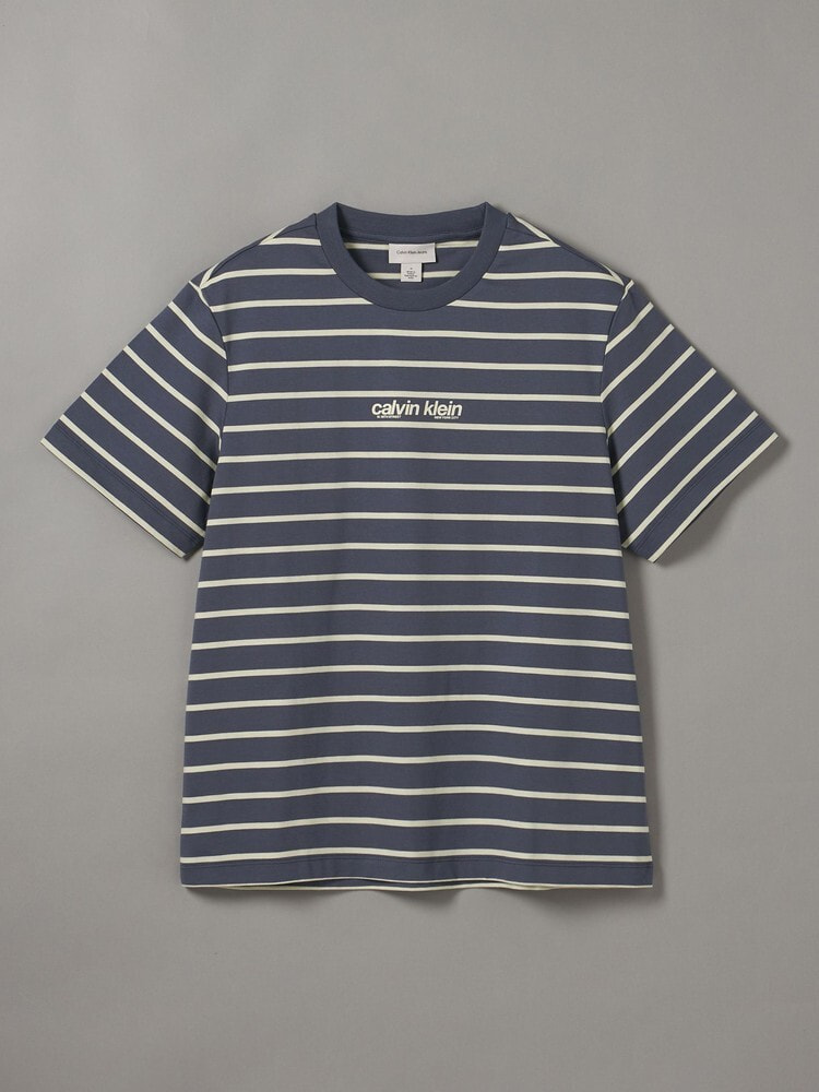 Tシャツ - ショートスリーブストライプロゴTシャツ 14
