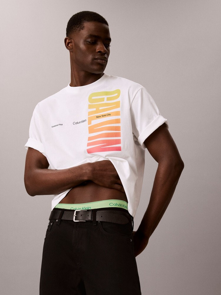 Tシャツ - Pride 90s グラデーションロゴTシャツ 4