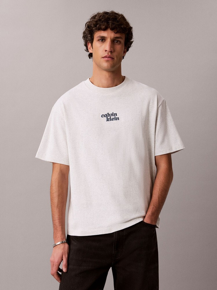 Tシャツ - エンブロイダリーロゴリラックス Tシャツ 26