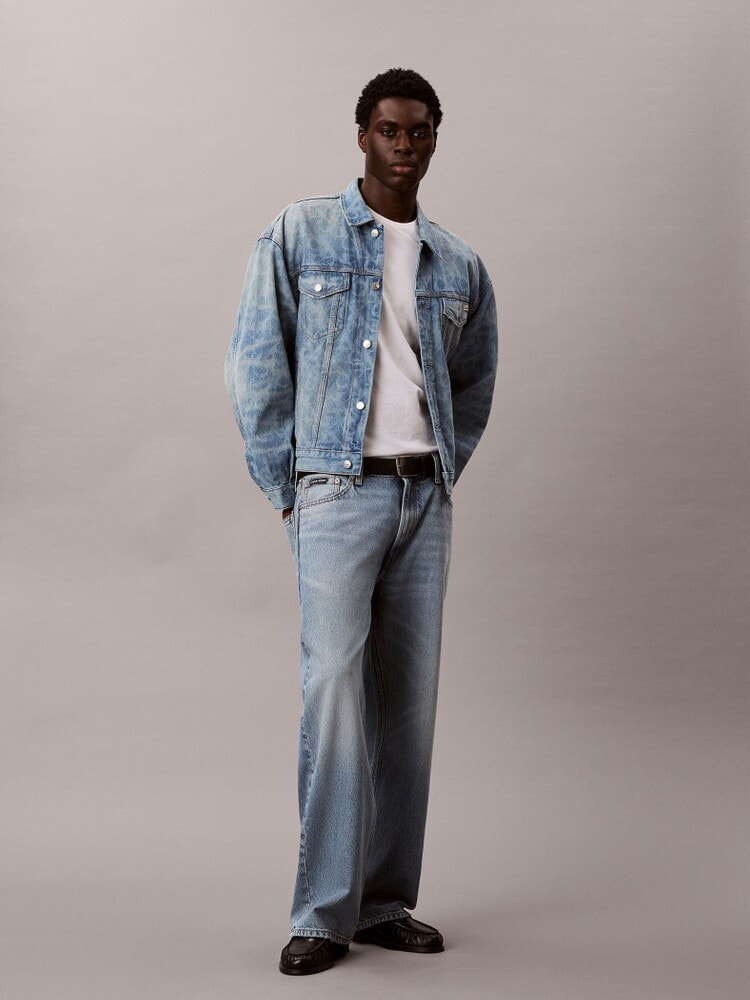 デニムジャケット - 90'S ライトデニムトラッカージャケット