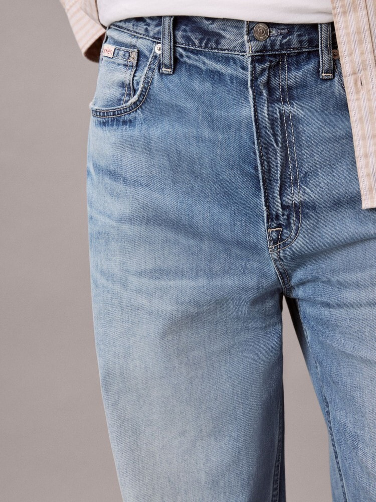 Jung Kook Baggy デニムパンツ バギージーンズ Blue Baggy Denim Jeans