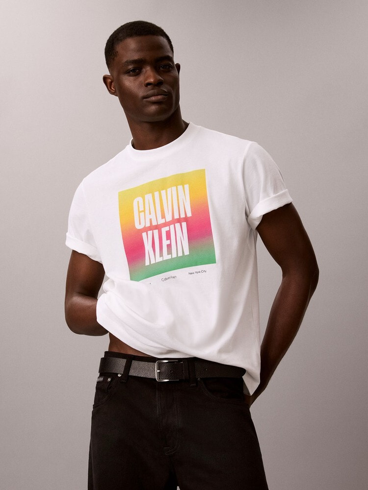 Tシャツ - Pride ショートスリーブロゴプリントTシャツ | カルバン