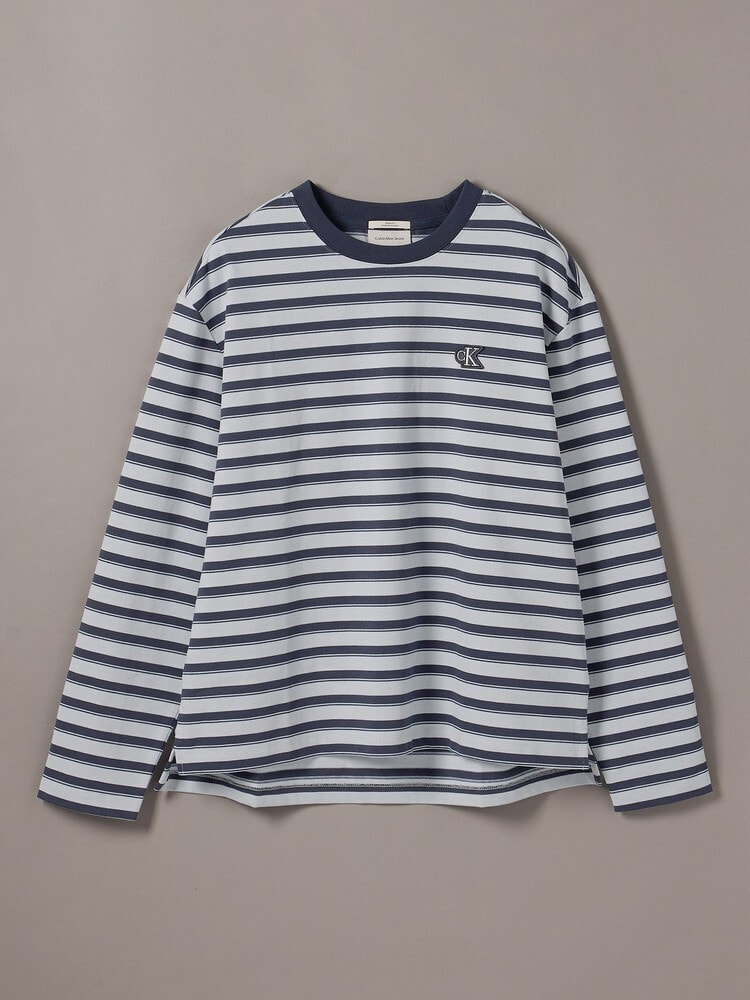 長袖Tシャツ - ロングスリーブリラックスボーダーTシャツ 6