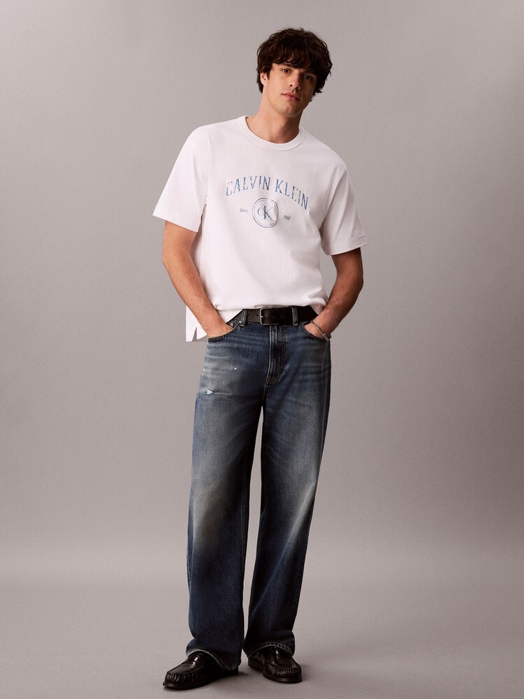 Tシャツ - リラックスヴィンテージカルバンクレストTシャツ 2
