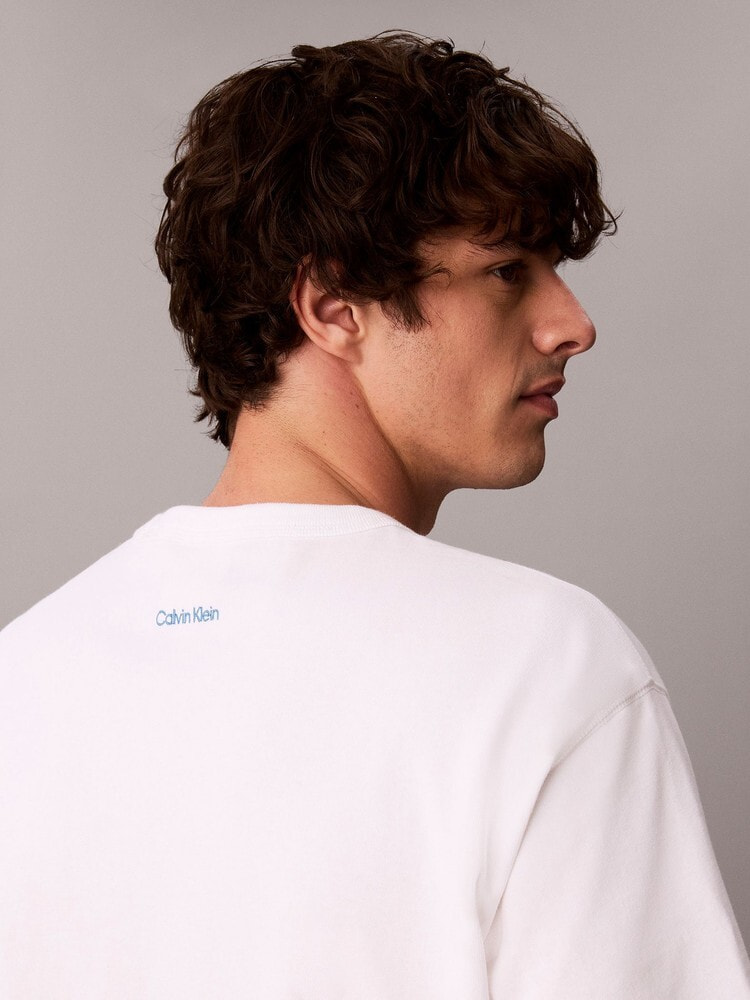 Tシャツ - リラックスヴィンテージカルバンクレストTシャツ 6