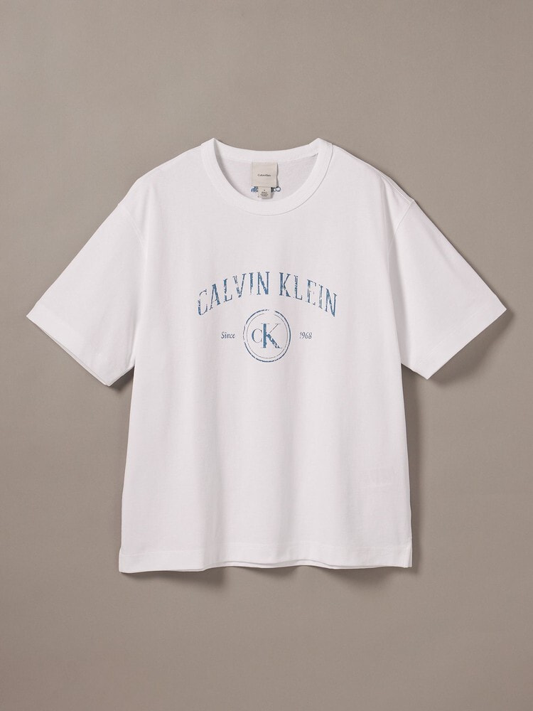 Tシャツ - リラックスヴィンテージカルバンクレストTシャツ 7