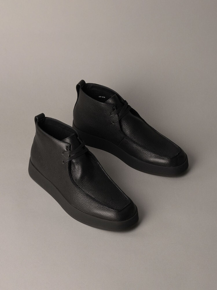 新品   CK ロゴ レザー シューズ 8008354 新品 Calvin Klein CK ロゴ レザー シューズ 8008354 メンズ