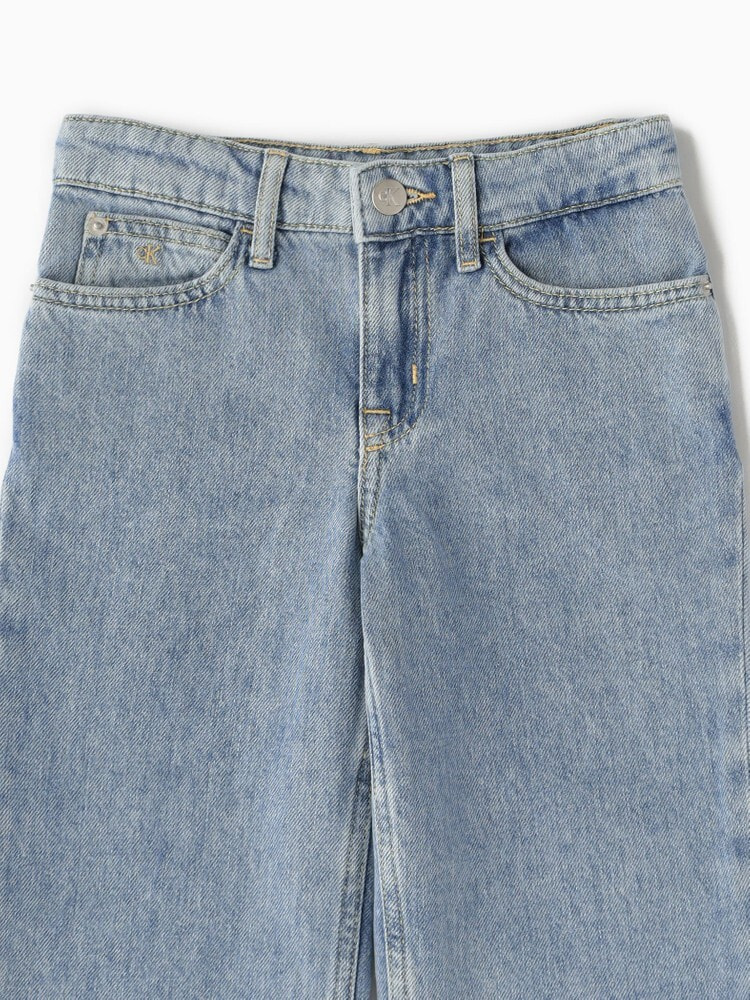 [公式オンラインストア限定商品]キッズ - ワイドレッグライトジーンズ 23